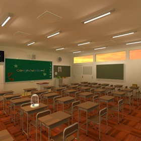 Snímky obrazovky (4) Escape Game-ClassRoom 新作脱出ゲーム