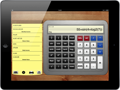 CalcuPad Pro: Extended Calculator screenshot 2