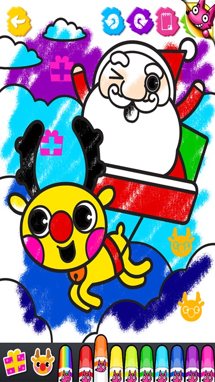 Best Kids Christmas Coloring Book screenshot-3