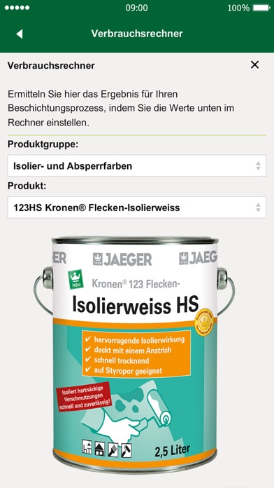 App screenshot