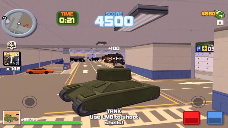 Shooting Tank Attack Game screenshot-4