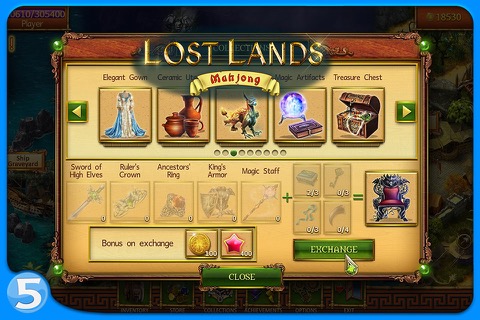 Lost Lands: Mahjongのおすすめ画像3