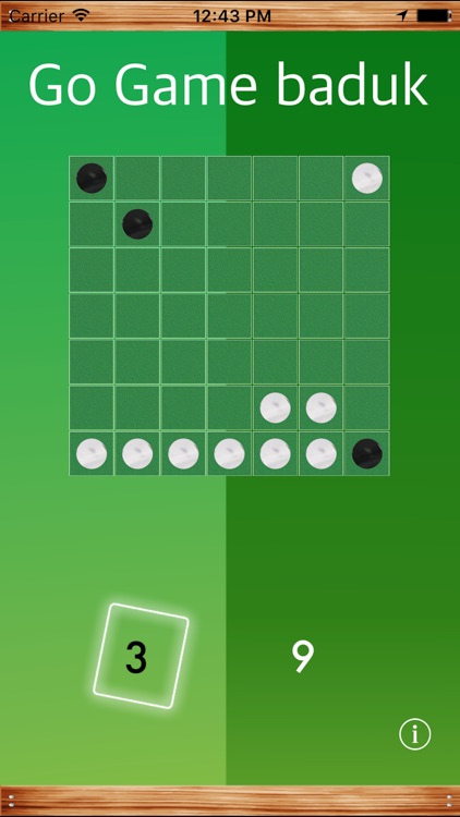 Go Game baduk - Abstract strategy board game
