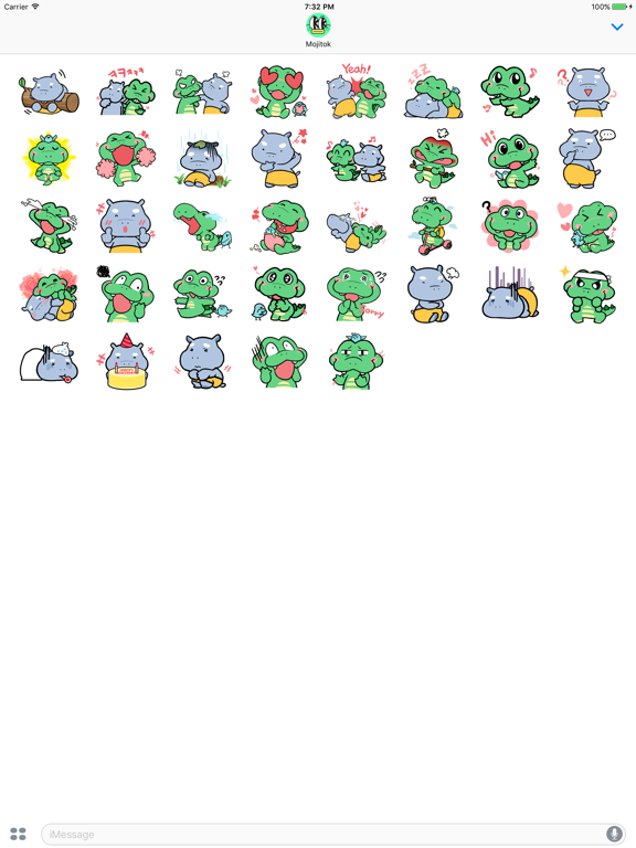 Screenshot #4 pour Aku&Haku Stickers