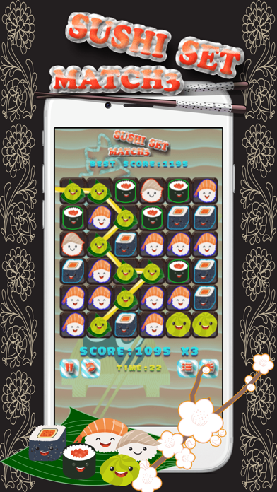 How to cancel & delete Sushi Set Macth 3 from iphone & ipad 2