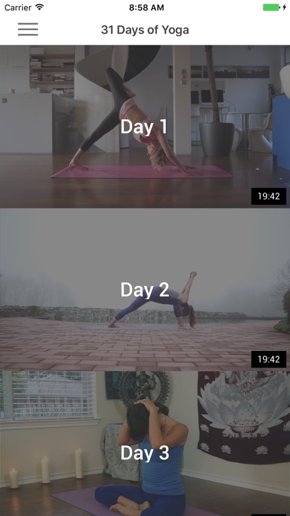 31 Days of Yoga - Yoga Poses, Videos & Meditation
