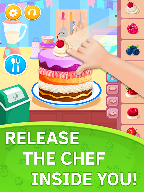 Cooking Games for Toddlers and Kids. Premium