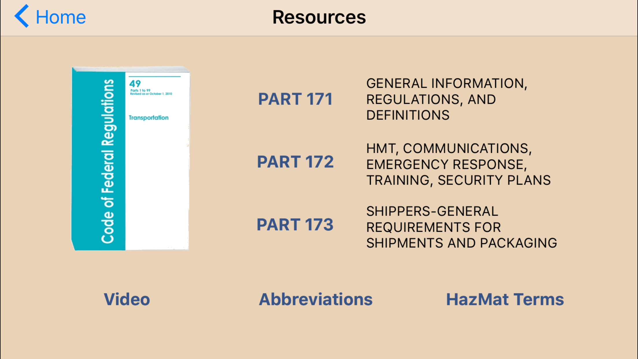 Hazmat Training General Awareness/Familiarization