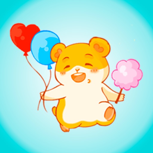 Happy Hamster Stickers!