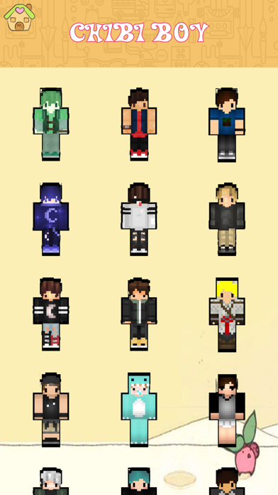 Free Chibi Skins for Minecraft Pocket Editionのおすすめ画像3