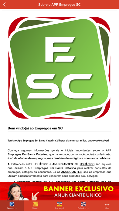 Screenshot #2 pour EMPREGOS EM SANTA CATARINA