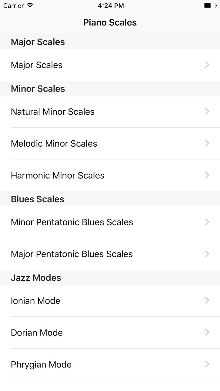 iPhone screenshot