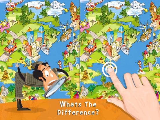 What's The Difference? Spot Hidden Differences