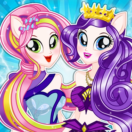 Pony Rainbow Friendship Dress Up Games icon