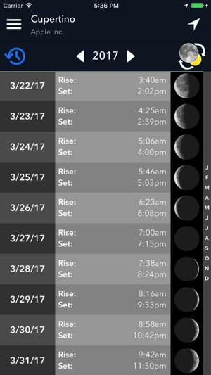 Lumos: Sun and Moon Tracker(圖4)-速報App