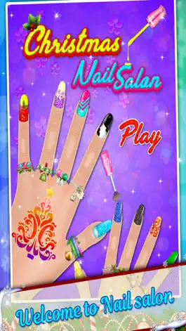 Game screenshot Christmas Nail Salon - Girls game for Xmas mod apk