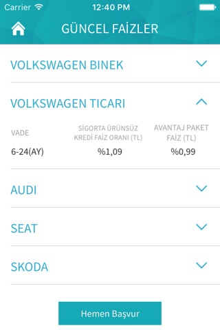 vdf -Araç kredisinin en kolayı screenshot 2