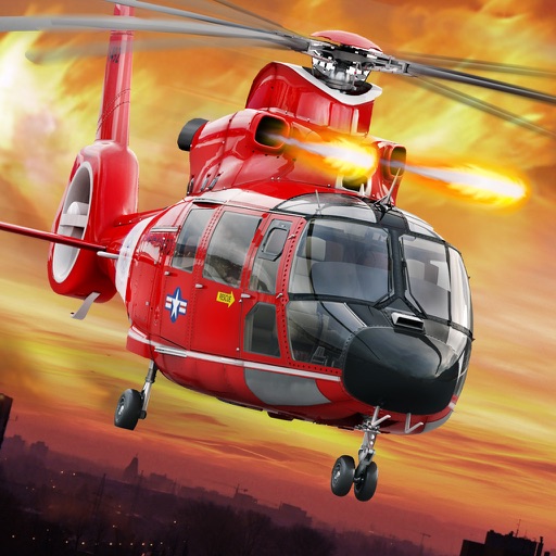 Helicopter Street Shooting - Helicopter Shooting icon