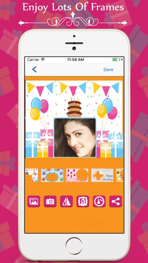 Birthday Photo Frames app(圖4)-速報App