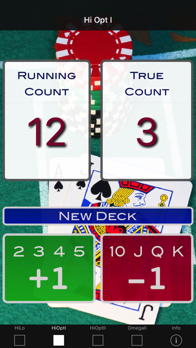 A Blackjack Card Counter - Professional Screenshot