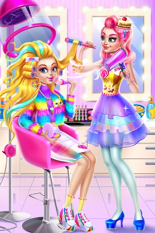 Candy Girl - Sweet Dress Up Makeover Spa and Salon screenshot 2