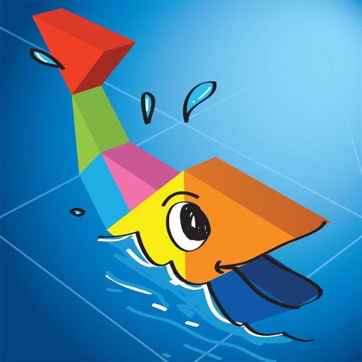 Kids Learning Puzzles: Sea Animals, Tangram Tiles icon