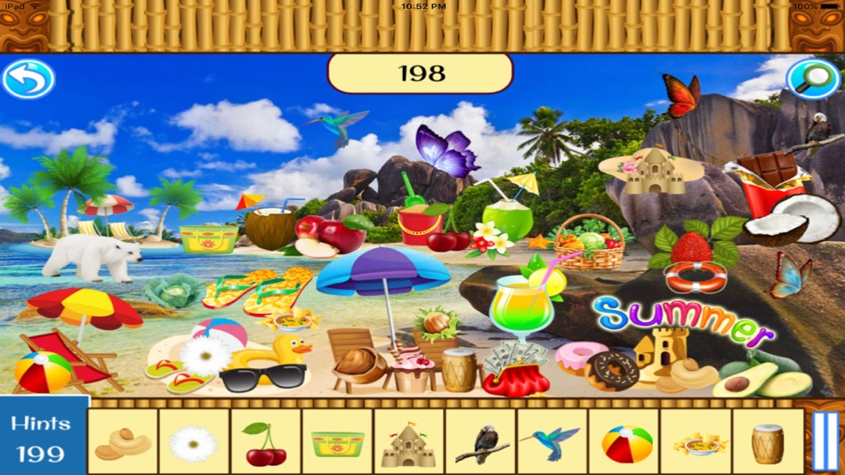 #2. Hidden Objects:Summer Beach Party (iOS) 来自: Krunal Bhavsar