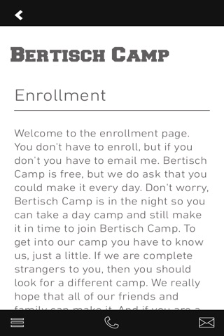 BERTISCH CAMP screenshot 2