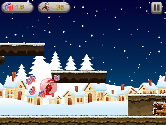 Santa Bag - Game run collected gifts on Christmas iPad screenshot
