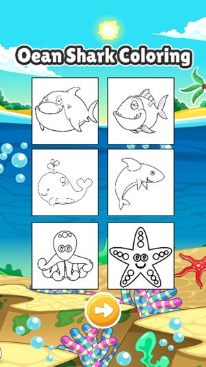 鲨鱼海洋图画书游戏的孩子(圖2)-速報App
