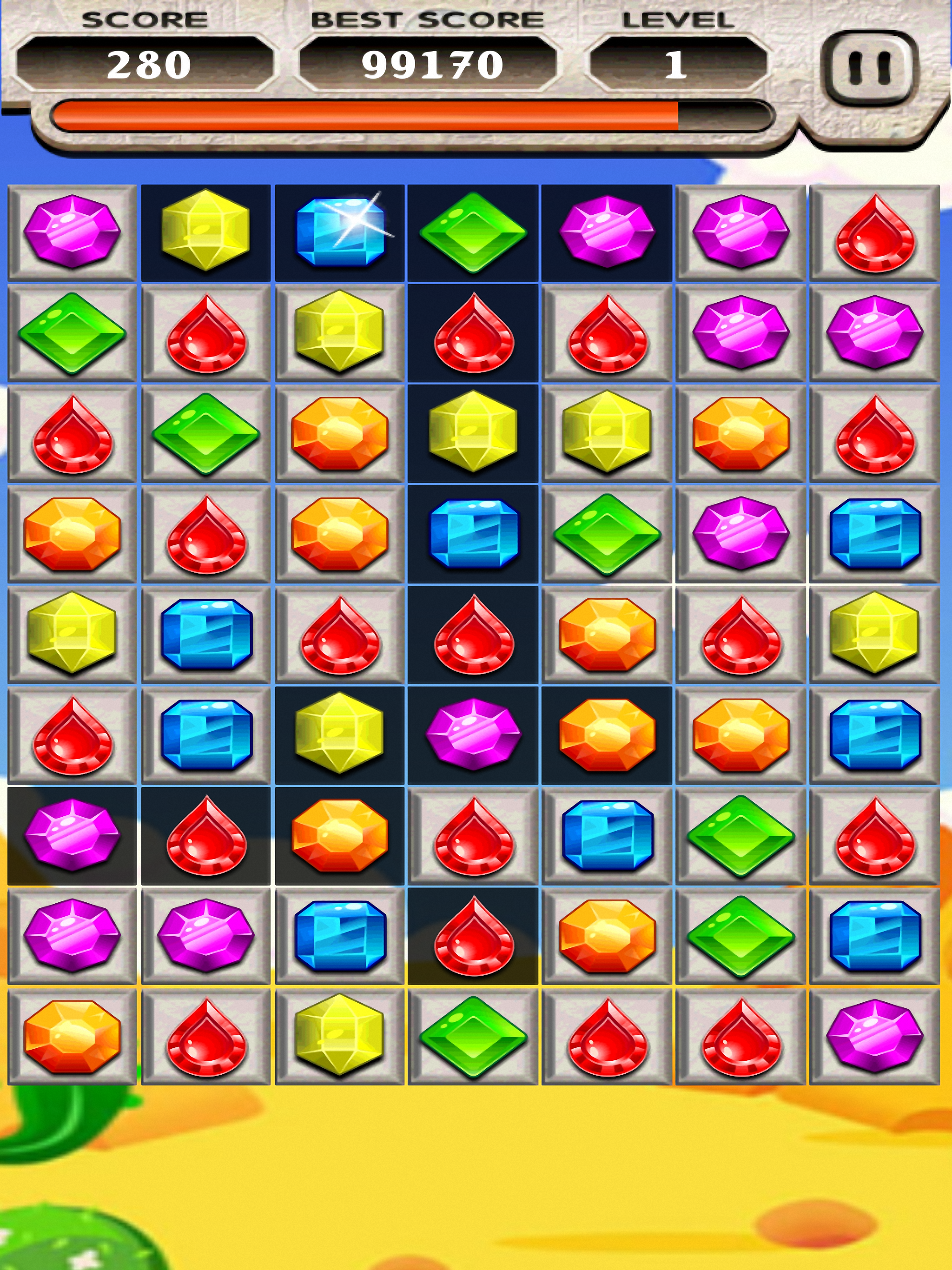 Jewels Princess Adventure screenshot 8