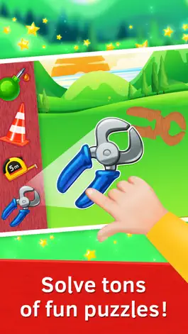 Game screenshot Baby Puzzles. Garage Tools mod apk