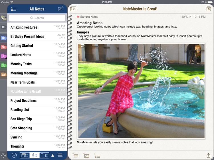 NoteMaster for iPad screenshot-0