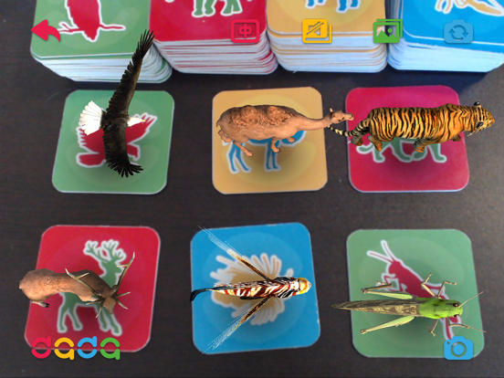 Amazing ZooⅡ-3D-AR Animal Card iPad screenshot 2 - Education app