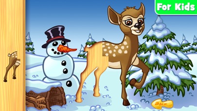 Screenshot #1 pour Animaux de la forêt puzzle - pour les tout-petits