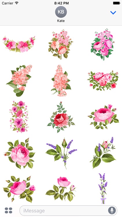 Spring Flowers Limited Edition Stickers