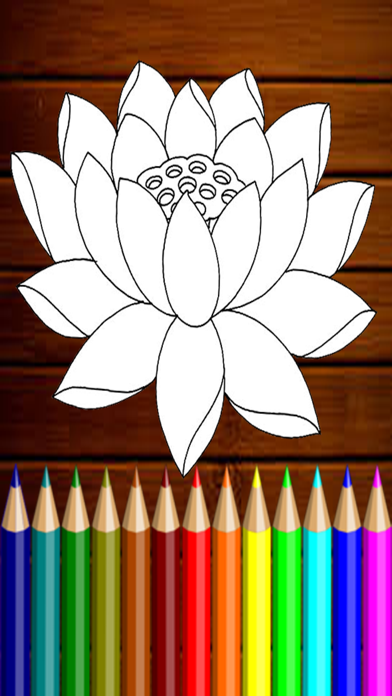 Screenshot #3 pour Flower Coloring Pages Free Games For Princess Girl