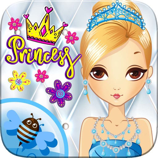 Princess Girls Dress up and Make up Makeover Game icon