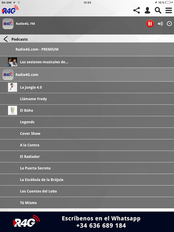 Screenshot #6 pour Radio4G.com