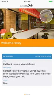 service café iphone screenshot 2