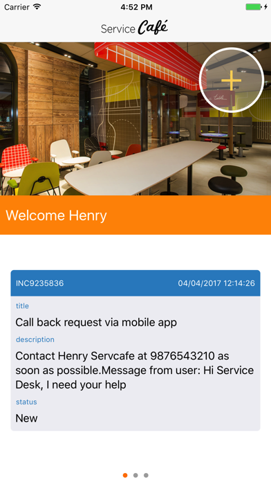 Service Café screenshot 2