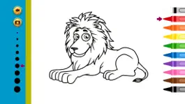 Game screenshot Zoo Coloring Book : animals color pages for adults apk