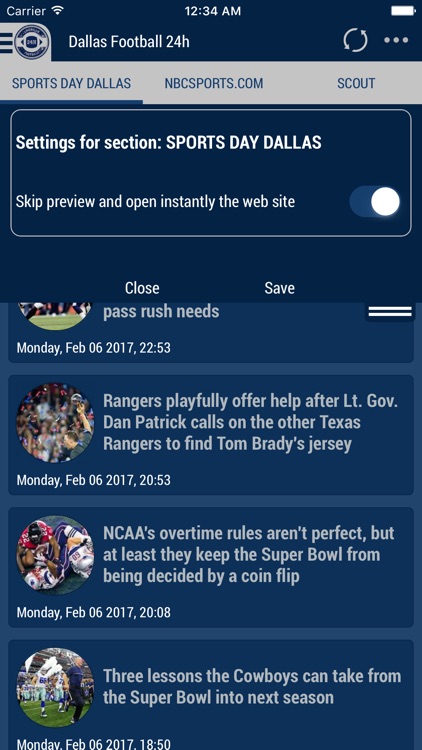 24h News for Dallas Cowboys