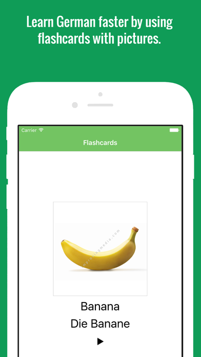 Screenshot #3 pour German Flashcards with Pictures Lite