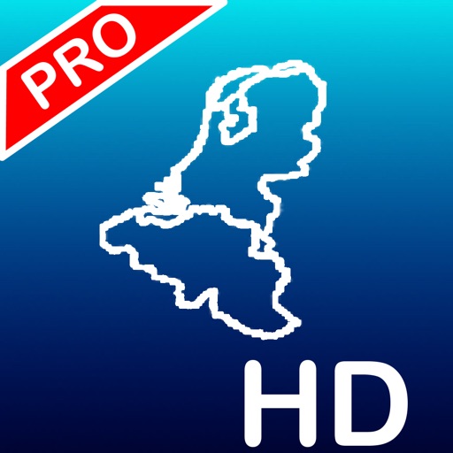 Aqua Map Netherlands & Belgium HD Pro - Marine GPS