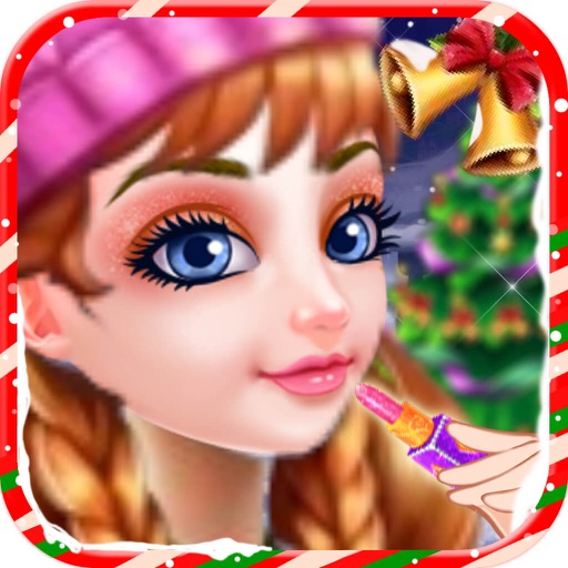 Princess Christmas Party - Dress Up Kids Game Free icon