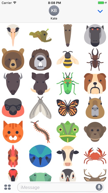 Animals Stickers - Cute Emojis