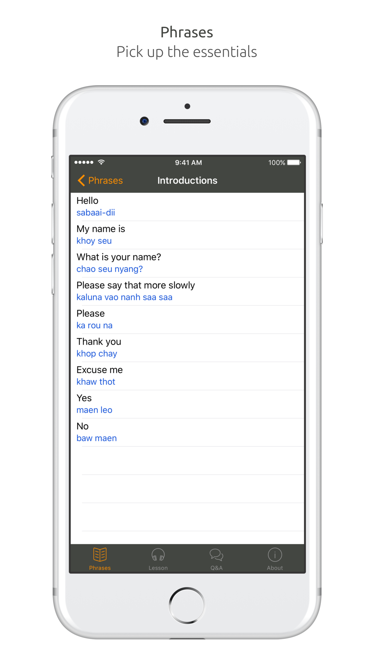 Lao Language Guide & Audio - World Nomads screenshot 4