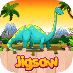 dinosaure zoo puzzle: jeux de dinosaure enfant