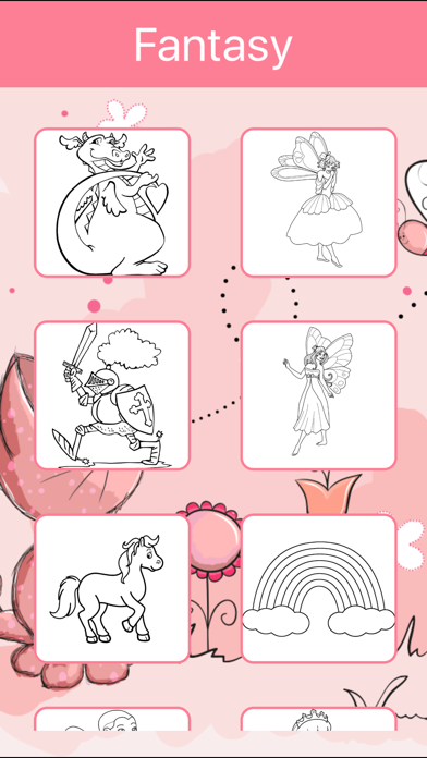 Screenshot #3 pour Livre à colorier de fantaisie pour les enfants